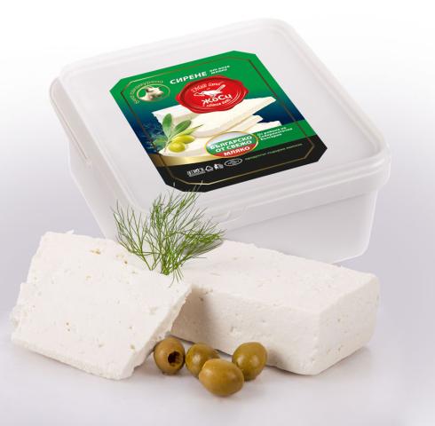 White brined goat cheese box